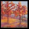  Autumn Evening at the Lake
Pastel, 2017