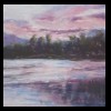  Sundown in the Boundary Waters
Pastel, 2017