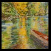 Canoe Respite
Pastel, 2012