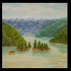 Calm in Desolation Sound
Pastel, 2020