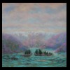 Morning in Desolation Sound
Pastel, 2020