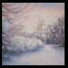  Quiet Winter Morning
Pastel, 2017