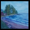 Maine Coast 
Pastel, 2015