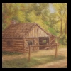 Blacksmith Shop at New Salem
Pastel, 2015 