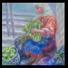 Open Market 
Pastel, 2015 