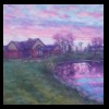 Sunset at Pond
Pastel, 2018