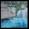 Poolside Waterfall
Pastel