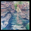 Canyon Waterway
Pastel, 2013